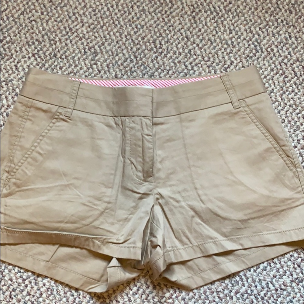 Jcrew chino shorts size 2